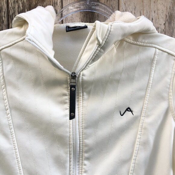 Vintage Vertical 9 Hooded Zip Up Jacket Small - Picture 3 of 7